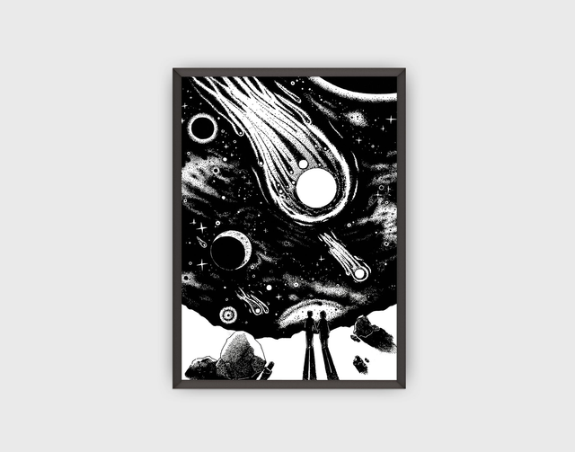 Plakat "Wielki Kosmos"