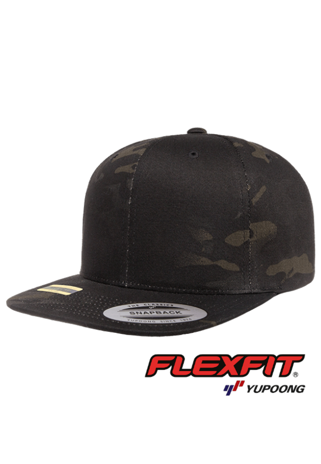 🧢 CASQUETTE FLEXFIT SNAPBACK  MULTICAM CUSTOM 3D COMPRIS*