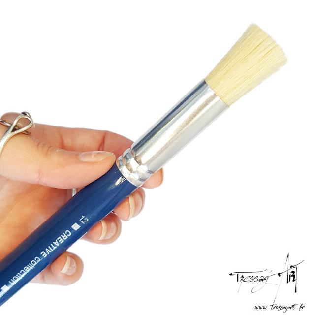 PINCEAU BROSSE A TAMPONNER - VAESSEN CREATIVE - AM040