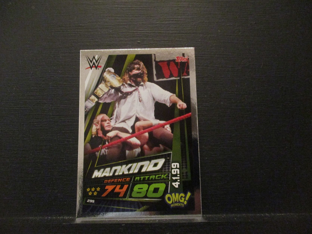 Mankind - OMG! Moments Slam Attax Universe Original Trading Card #295