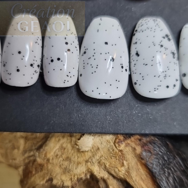 Blanc Neige dotty little ballerine S créer à la commande délai de 7 jours 