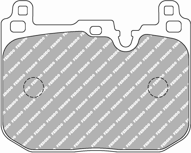 Ferodo DS2500 FCP4611H Bremsbelagsatz BMW F Reihe für M Sportbremse 340mm Vorderachse