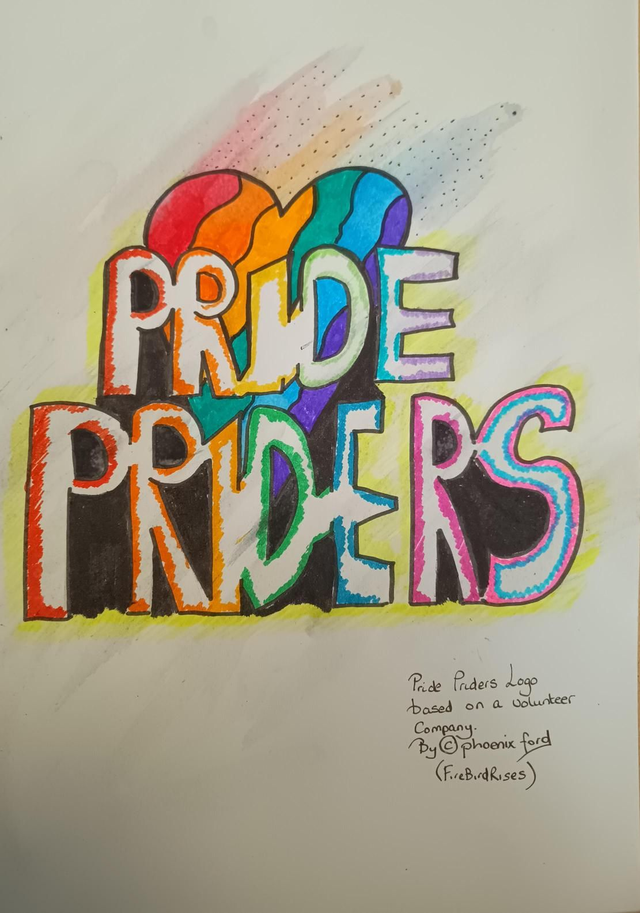 Pride Priders logo artwork 