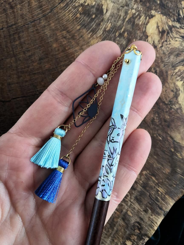 Haarschmuck niedliche Häschen- Hairpin