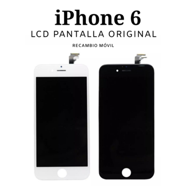LCD Pantalla Original Para iPhone 6 Blanca