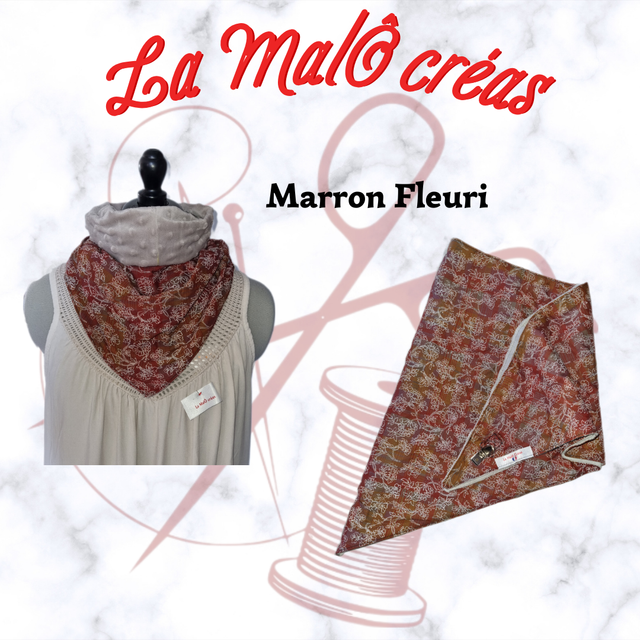 Echarpe Triangle Minky