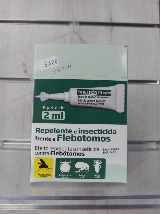 Pipeta 2ml  para perros desde 15 Kg