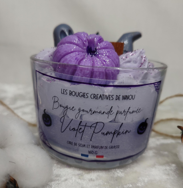 Bougie Violet Pumpkin
