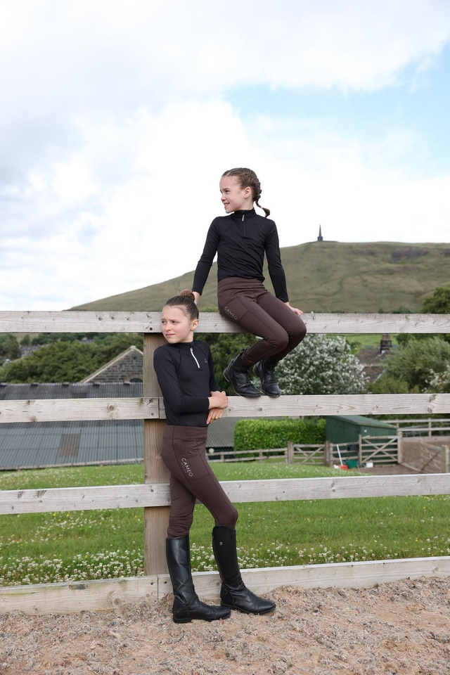 Cameo Junior Winter Riding Tights