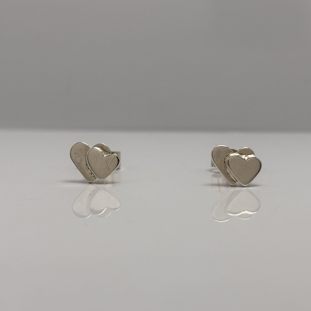 Boucles d’oreilles Cœur clous