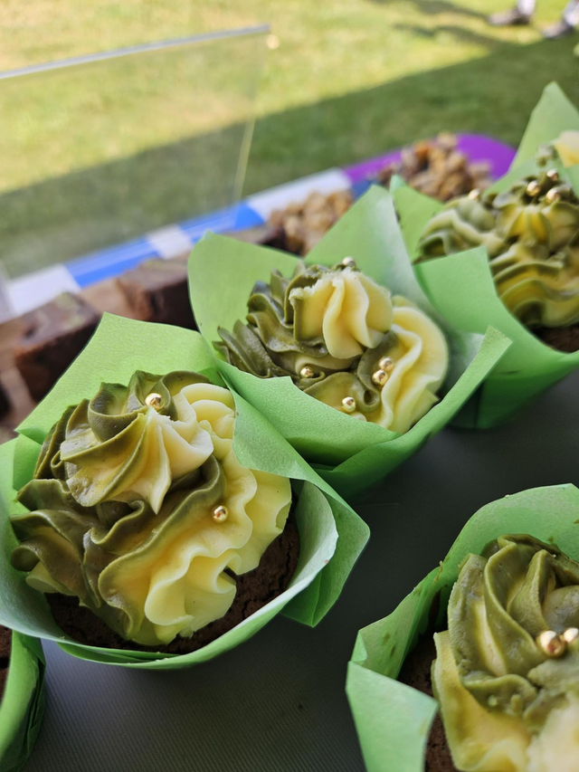 Dubai Chocolate Cupcake