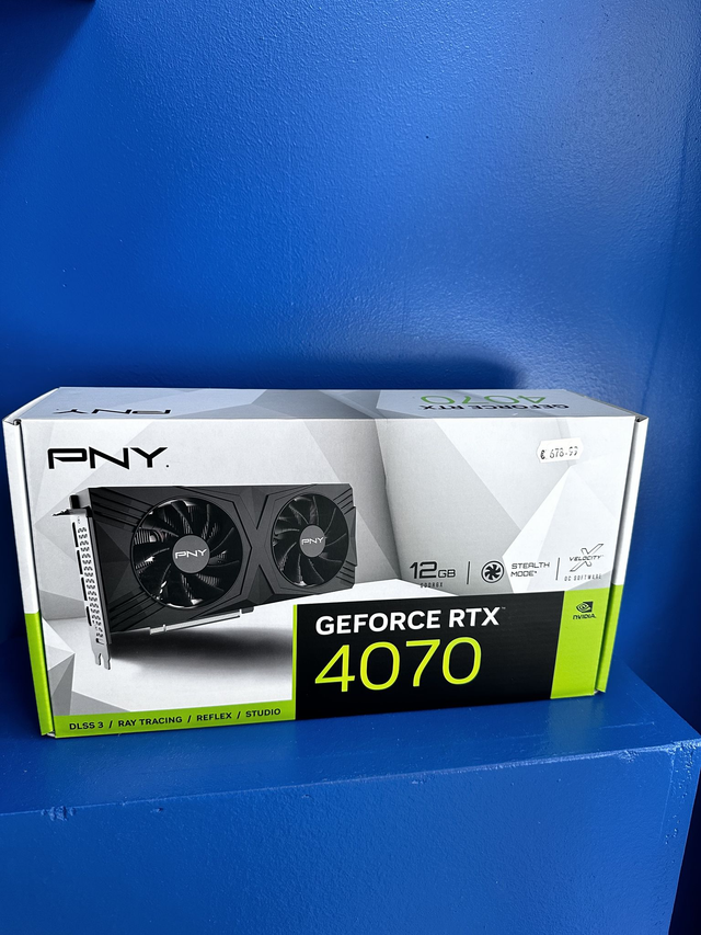 PNY RTX 4070 12GB Verto Dual Fan 