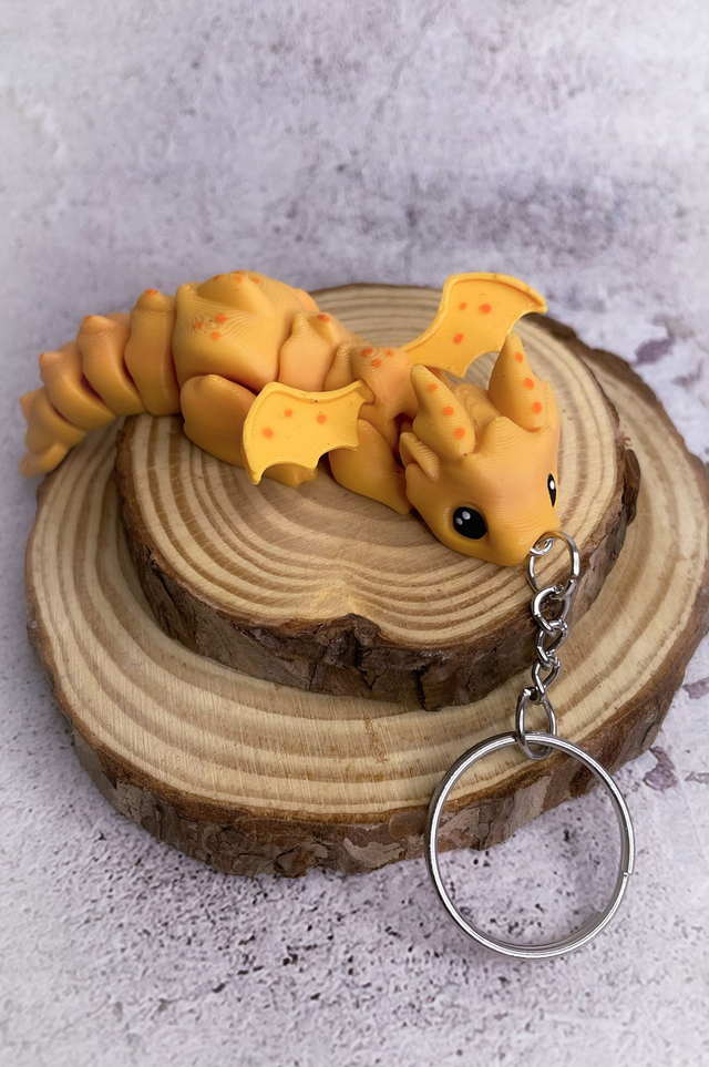 Klíčenka Dráček meruňkový