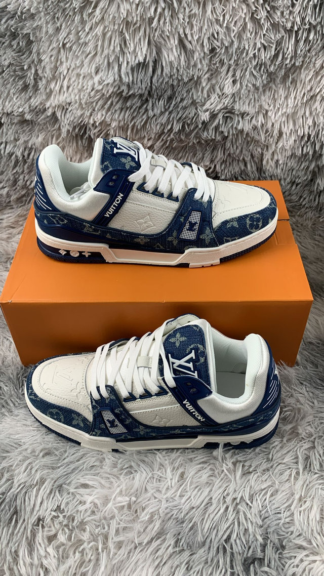 Louis Vuitton LV Trainer Azul