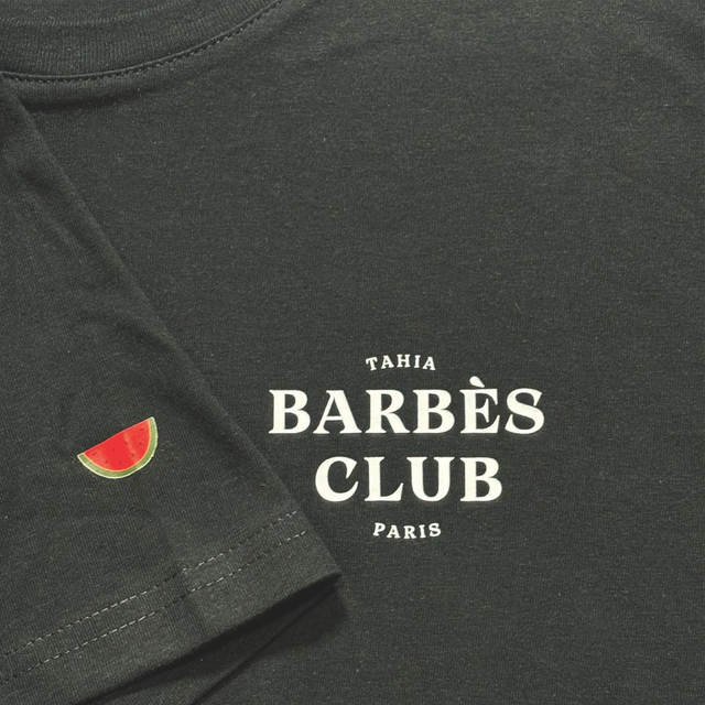 T-shirt noir édition limitée &quot;Pastèque&quot; 