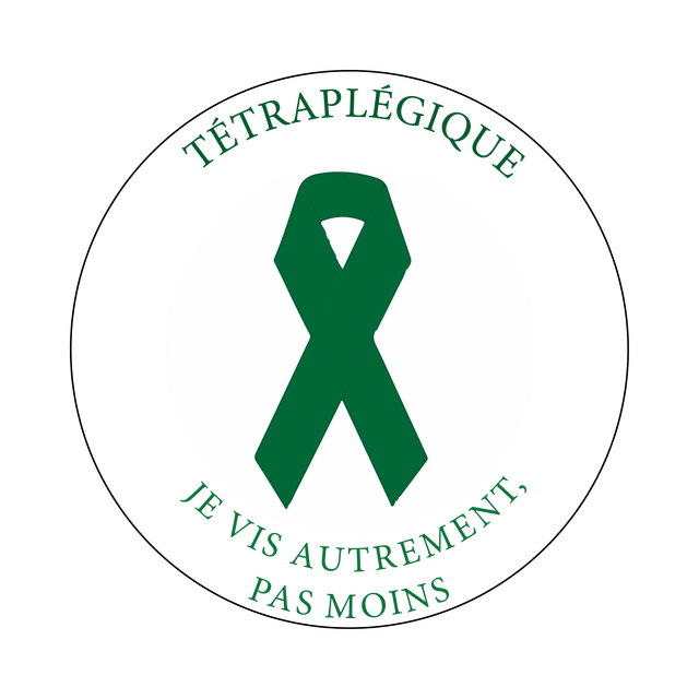 Badge Tétraplégique