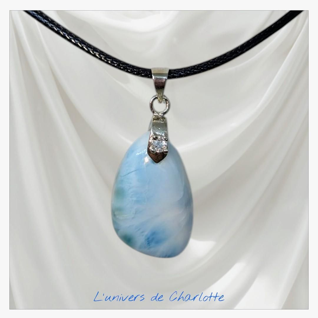 Pendentif &quot;Larimar&quot; PN-126