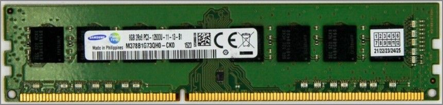 Mémoire - 8 Go - SAMSUNG M378B1G73QH0-CK0 - DDR3-1600 PC3-12800U