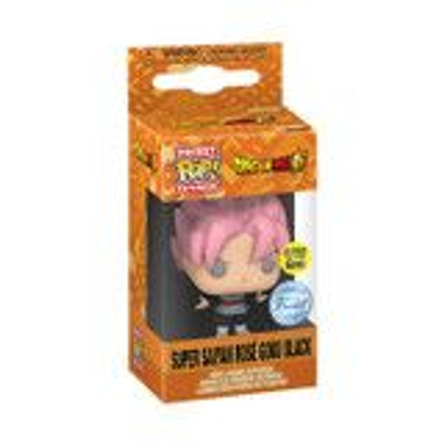 Dragon Ball Super: Super Saiyan Rose Goku Black (GITD) Pop! Keychain