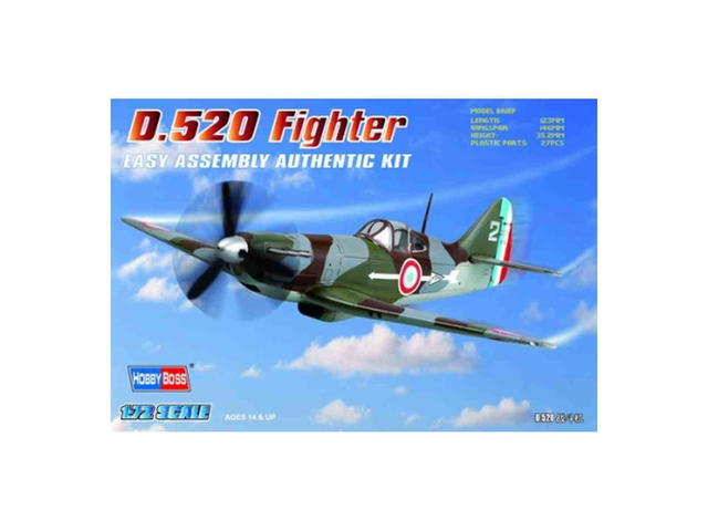 D520 fighter - hobbyboss 80237 1/72
