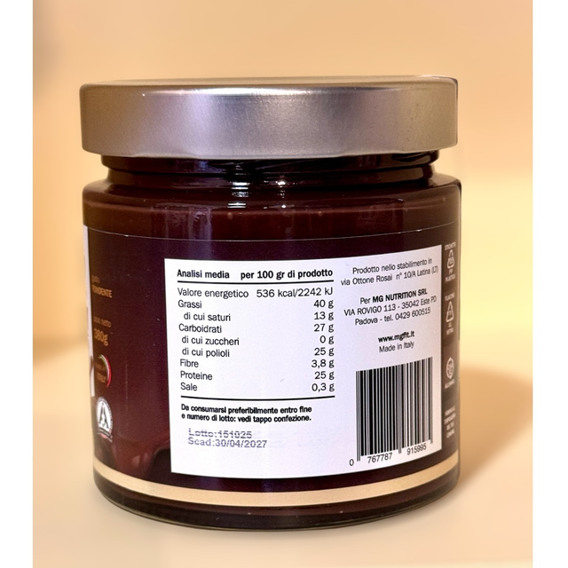 CREMA PROTEICA SPALMABILE GUSTO FONDENTE