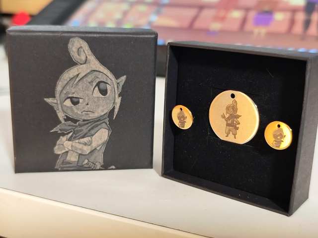 Médaillon Tétra Zelda The Wind Waker