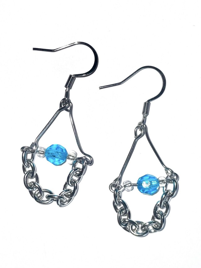 &#039;écaille #8&#039; earrings