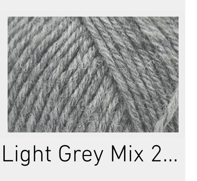 Truly Wool Rich Light Grey Mix 2617