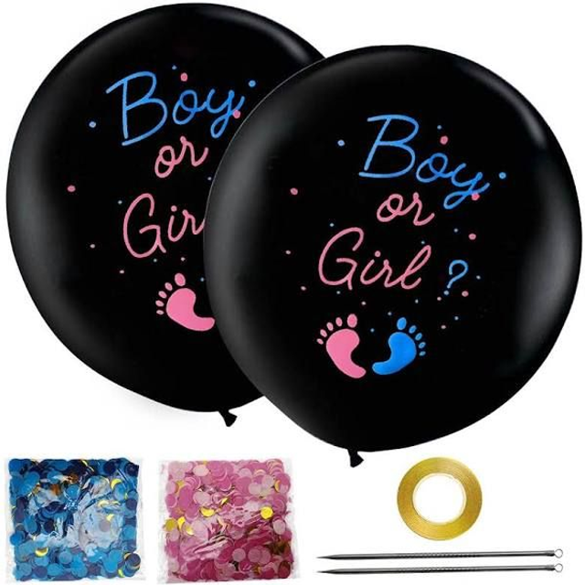 Helium filled Gender Reveal Balloon 
