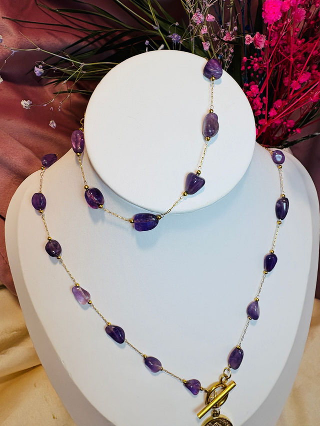 🌿 Zestaw "Ametystowa Aura"