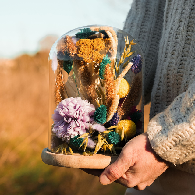 Cloche Éclat du Matin — Objet déco durable sous cloche | YSSEJ DESIGN