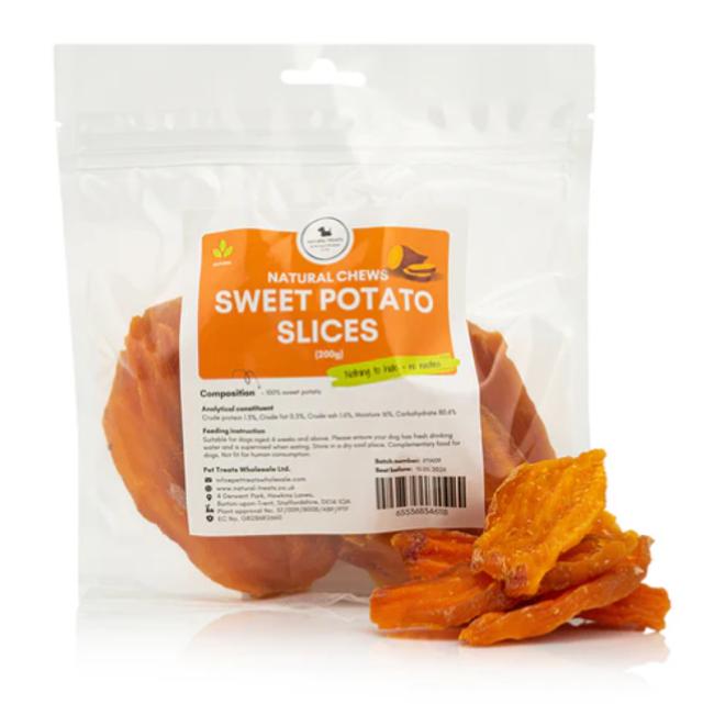 NATURAL TREATS - SWEET POTATO SLICES