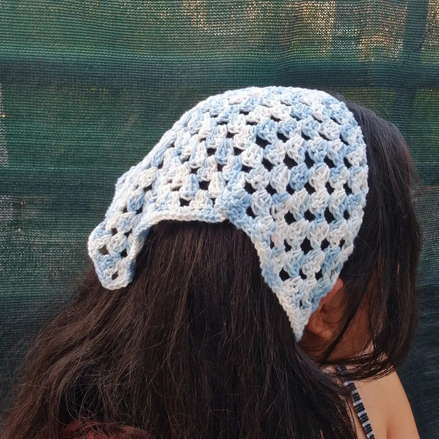 Bandana bleu