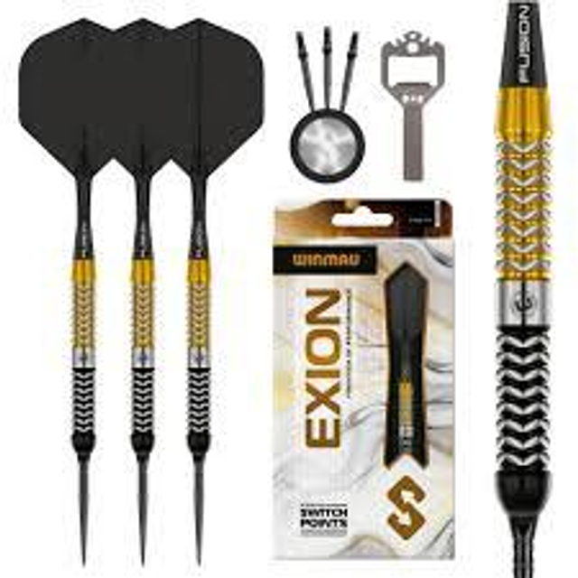 Winmau Exion Witch Point Steel Tip Darts (1557)