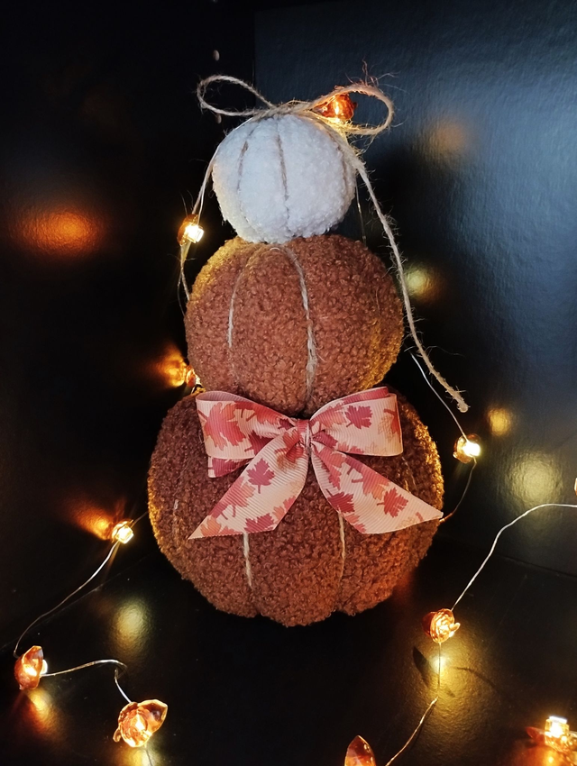 Trilogie de citrouilles - nœud automne