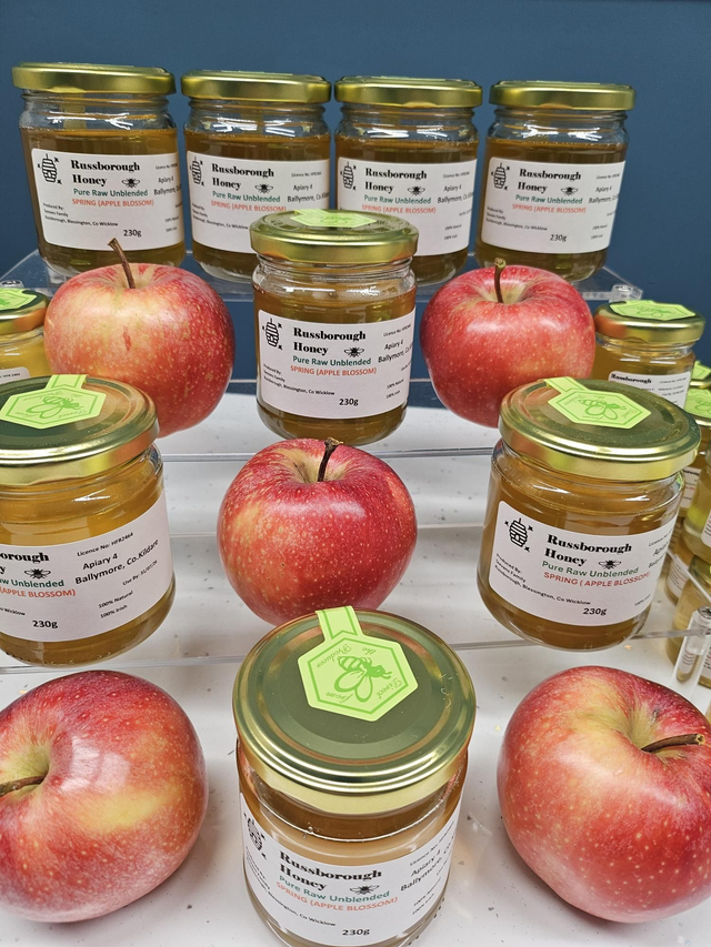 Raw Irish Apple Blossom Honey 230g 