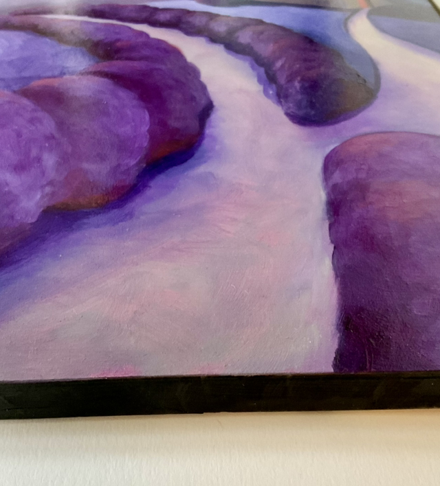 Original Oil Painting, Sugar Plum Night