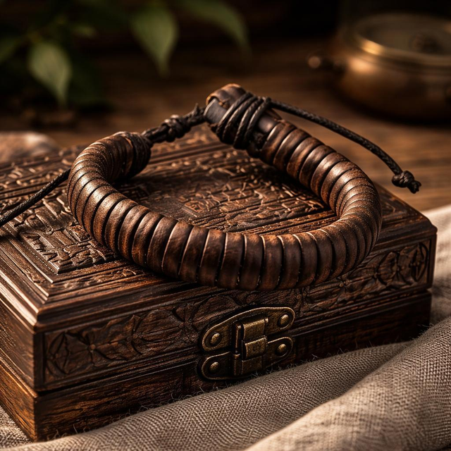 "Logan" - Bracelet en cuir - BC-006