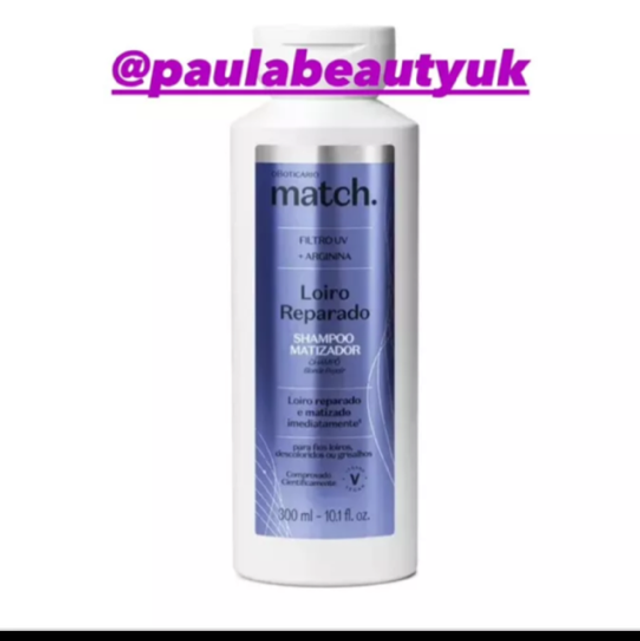 82824 Shampoo Match Loiro Reparado