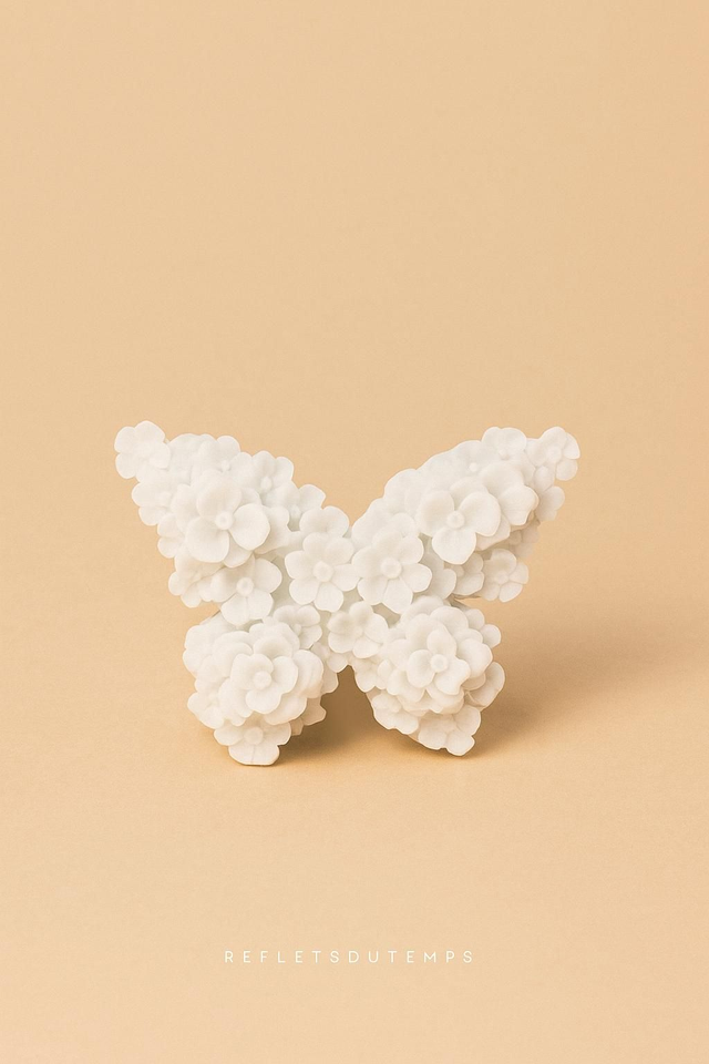Fondant parfumé papillon 