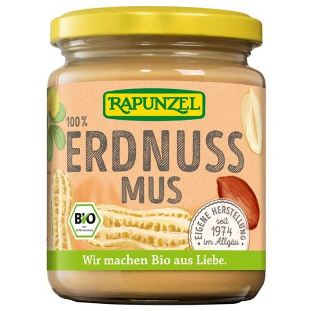 Rapunzel Erdnussmus fein 250g Glas