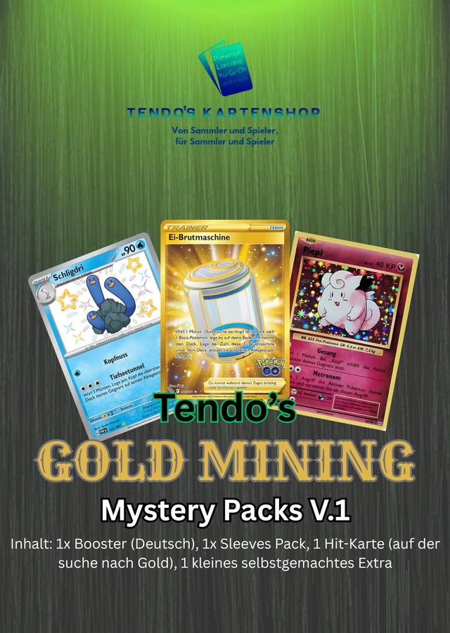 Mystery Pack V.1 Gold Mining