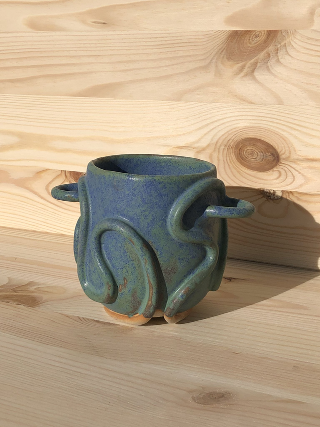 BLU | Hand-built ceramic cup