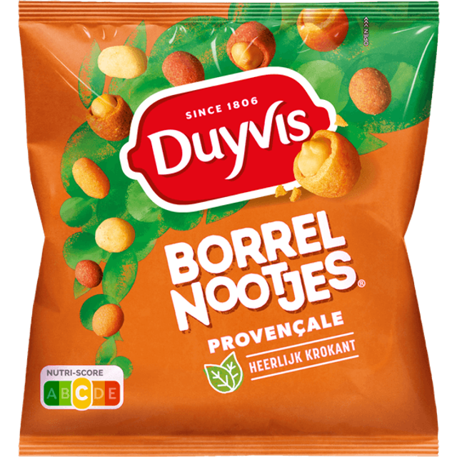 Duyvis Borrelnootjes provencal 125 gram 