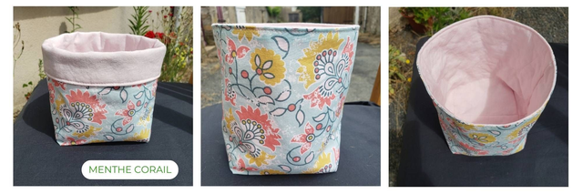 Panière - Coton - Divers motifs