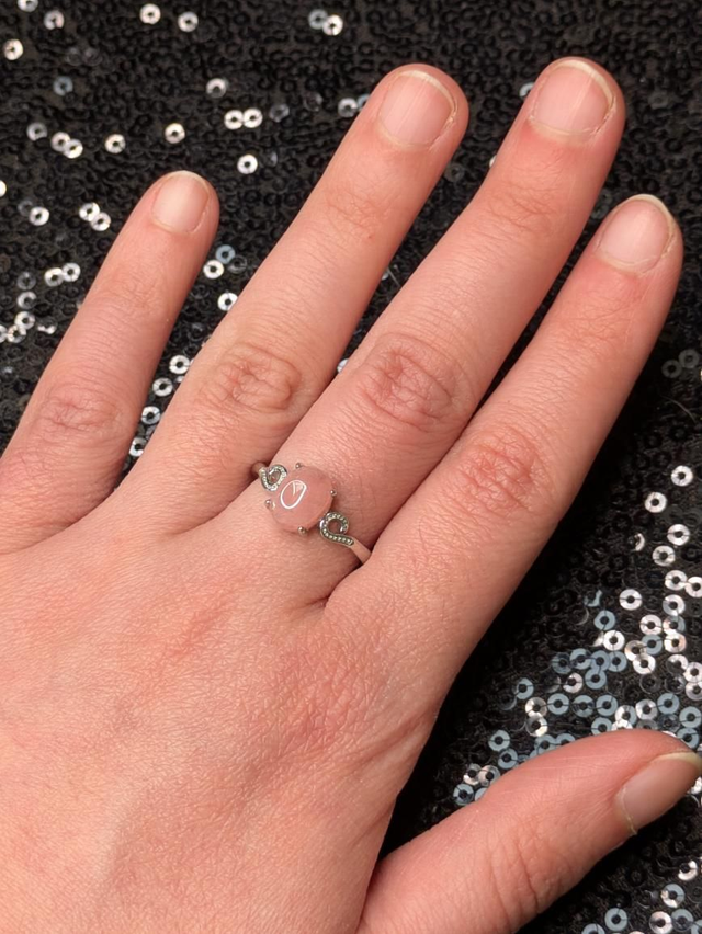 Bague rhodocrosite 
