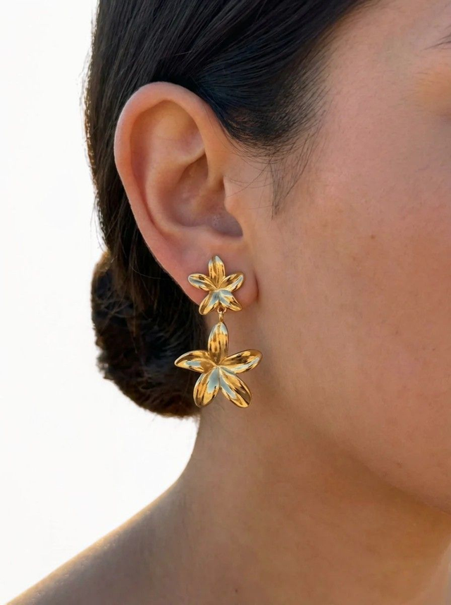 Boucles d'oreilles Dahlia