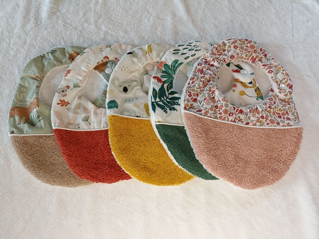 Bavoirs bébé (naissance à 6 mois)