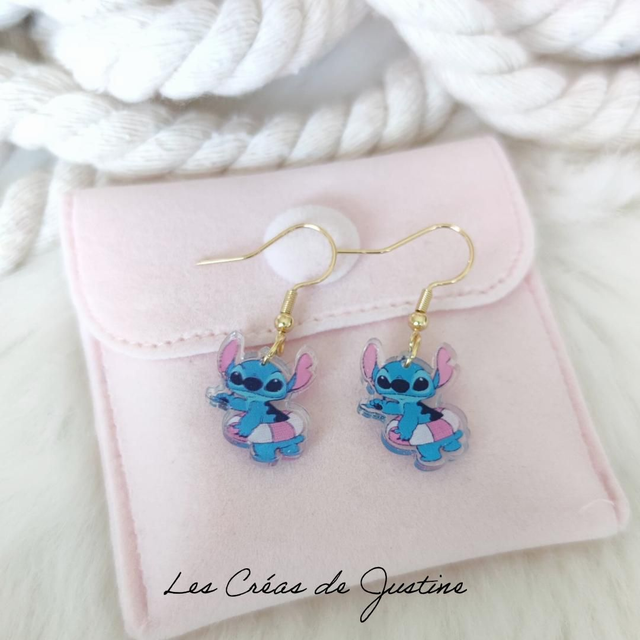 Boucles d&#039;oreilles Stitch 