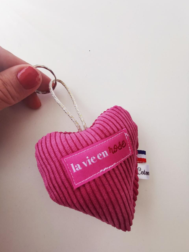 Porte-clefs COLETTE la vie en rose 